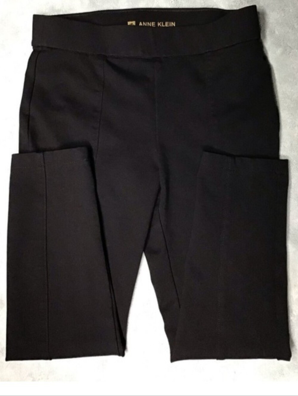 Anne Klein Tummy Control Tregging Skinny Pants - Grey